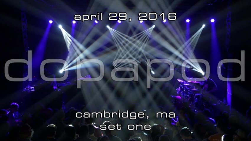 Dopapod: 2016-04-29 - The Sinclair; Cambridge, MA (Set 1) [4K]