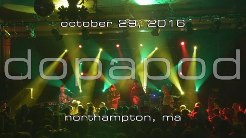 Dopapod: 2016-10-29 - Pearl Street; Northampton, MA (Complete Show) [4K]