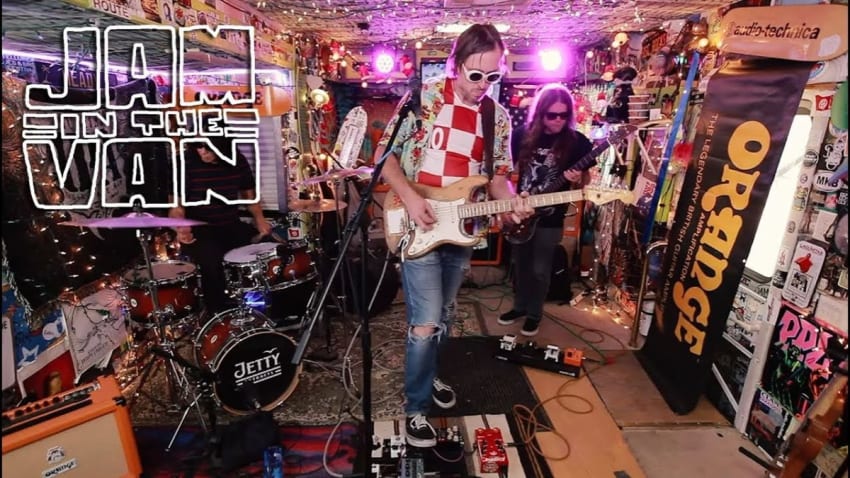 EARTHLESS - "Volt Rush" (Live at Desert Daze 2018 in Moreno Valley, CA) #JAMINTHEVAN