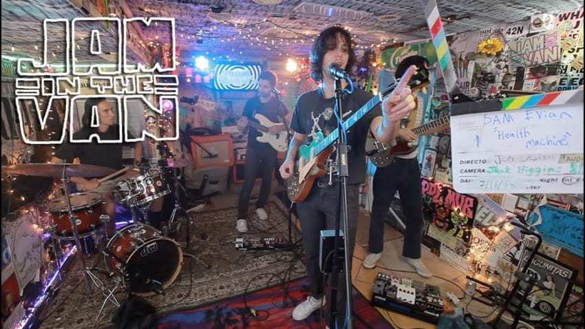 SAM EVIAN - "Health Machine"  (Live at JITVHQ in Los Angeles, CA 2018) #JAMINTHEVAN