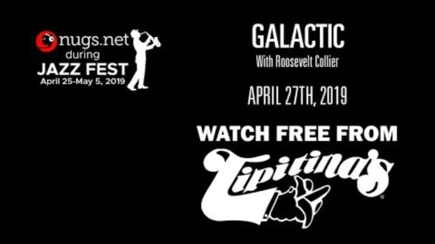 Galactic & Roosevelt Collier 4/27 Live From Tipitina's in New Orleans