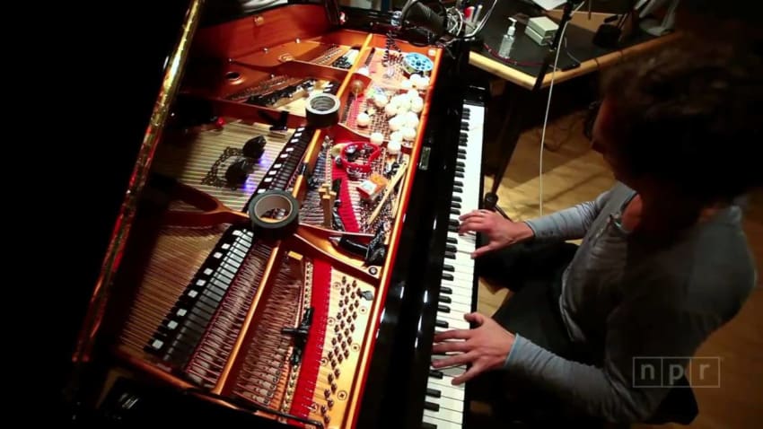 Hauschka at NPR: Improvisation