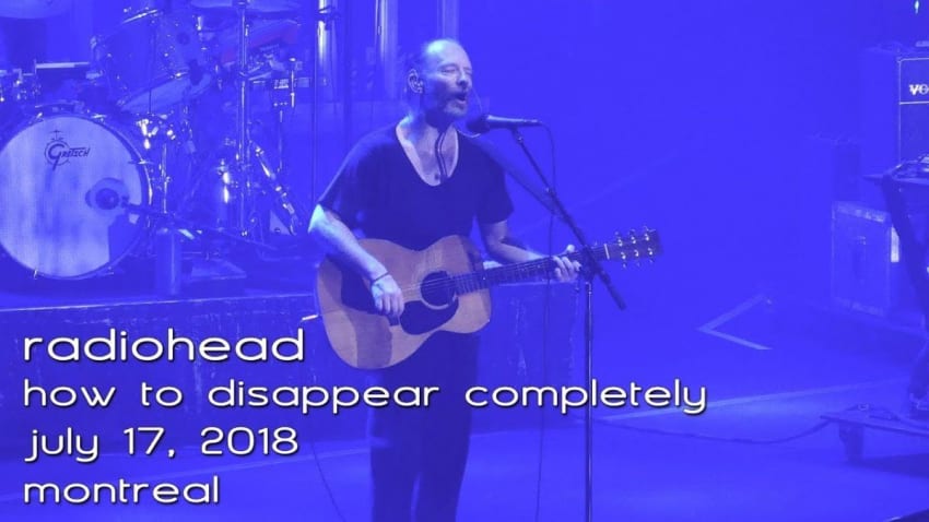 Radiohead: How To Disappear Completely [4K] 2018-07-17 - Centre Bell; Montreal, QC