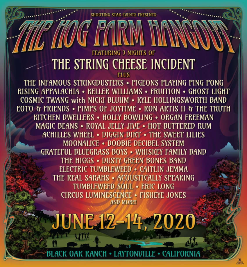 Hog Farm Hangout 2020 Lineup
