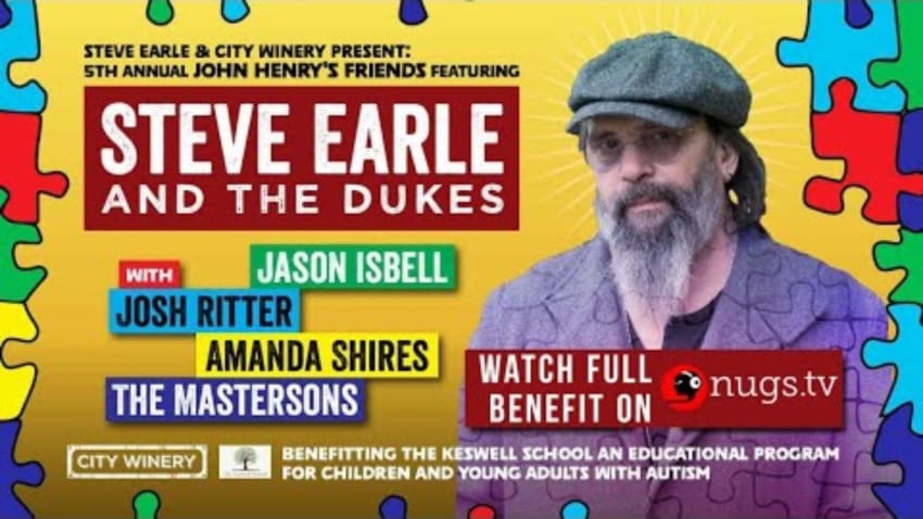 John Henry's Friends Benefit With Jason Isbell and Amanda Shires New York, NY 12/17/19