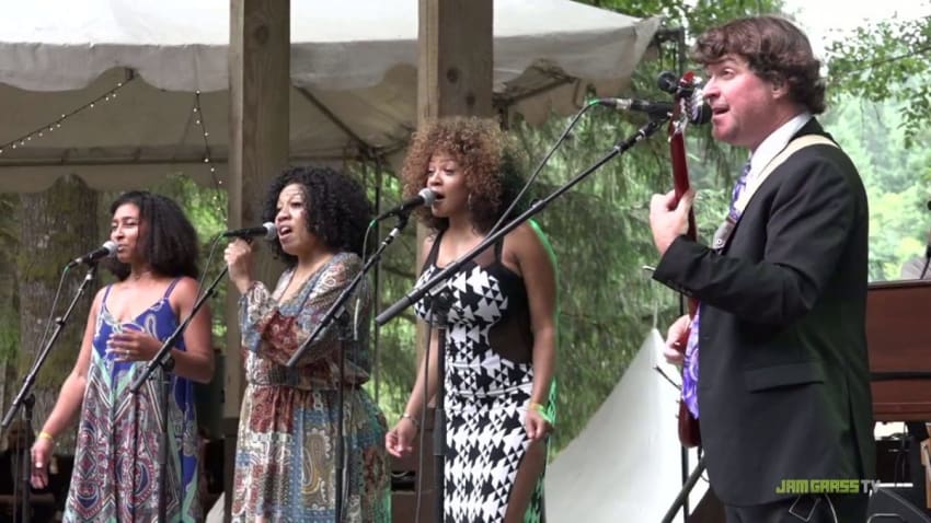 Keller Williams' Grateful Gospel - Eyes of the World - 2016 Northwest String Summit