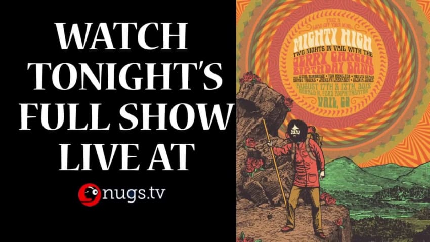 Jerry Garcia Birthday Band live in Vail, CO 8/17/18 Set I Opener