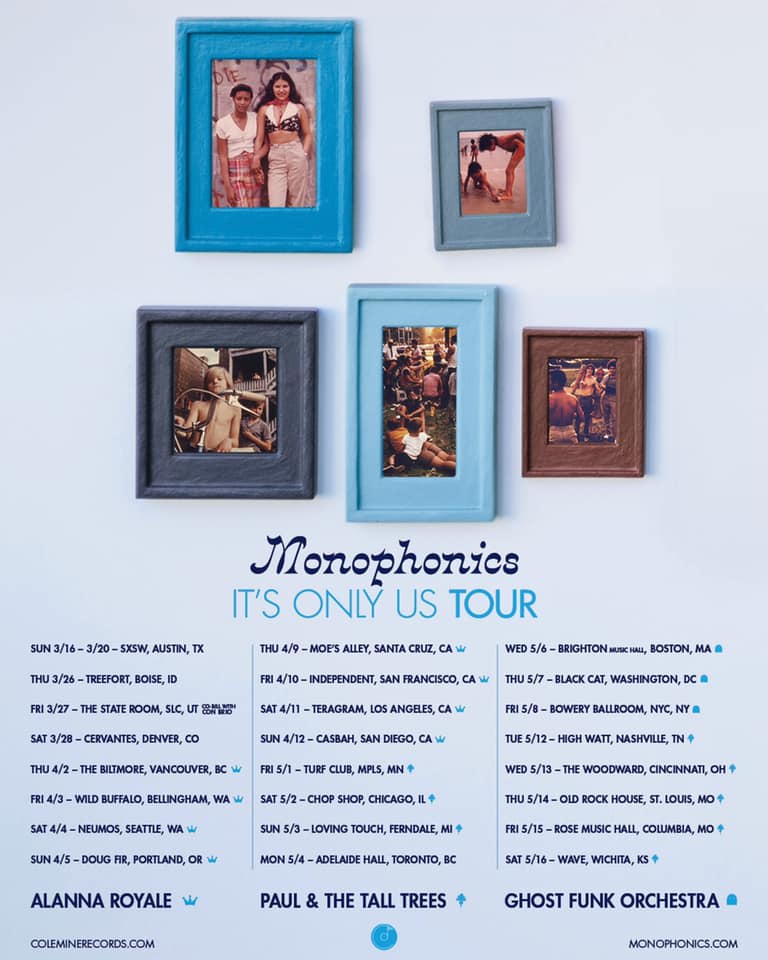 Monophonics Spring Tour 2020 2