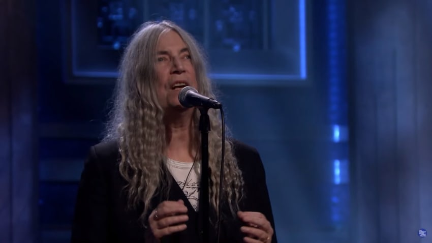 Patti Smith Neil Young Fallon