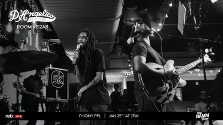 Phony PPL :: D’Angelico Guitar :: NAMM Show :: 1/25/19 | 3PM PT