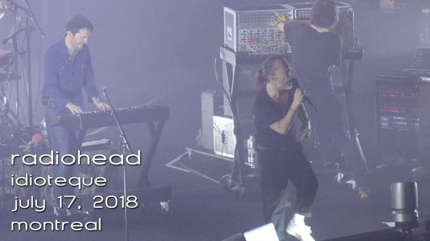 Radiohead: Idioteque [4K] 2018-07-17 - Centre Bell; Montreal, QC