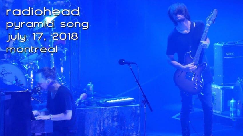 Radiohead: Pyramid Song [4K] 2018-07-17 - Centre Bell; Montreal, QC