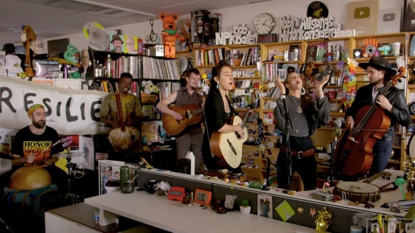 Rising Appalachia Performs NPR ‘Tiny Desk Concert’