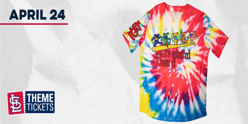 St Louis Cardinals 2020 Grateful Dead Night