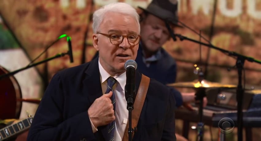 Steve Martin Steep Canyon Rangers Colbert