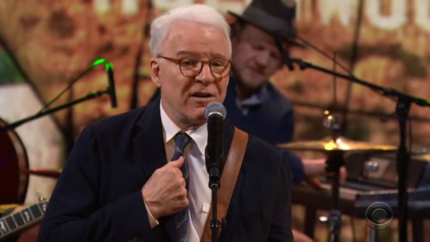 Steve Martin & Steep Canyon Rangers Appear On ‘Colbert’
