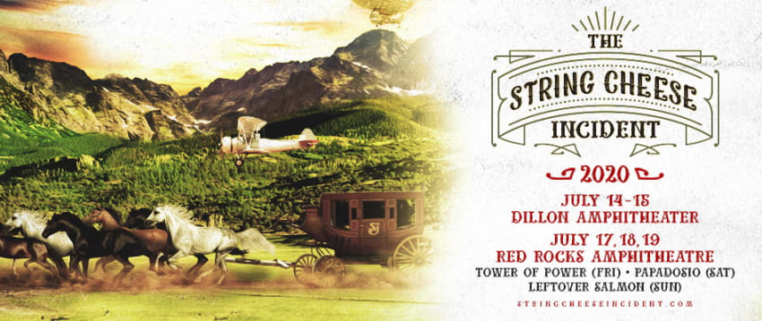String Cheese Incident Red Rocks 2020