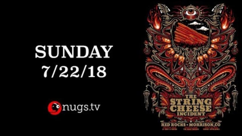 The String Cheese Incident Live from Red Rocks 7/22/18 Set I Opener