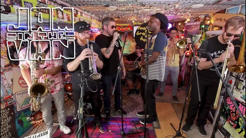 LOWDOWN BRASS BAND - "Ranura De La Noche" (Live in Pomona, CA 2018) #JAMINTHEVAN