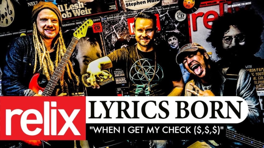 "When I Get My Check ($,$,$)" | Lyrics Born | The Relix Session
