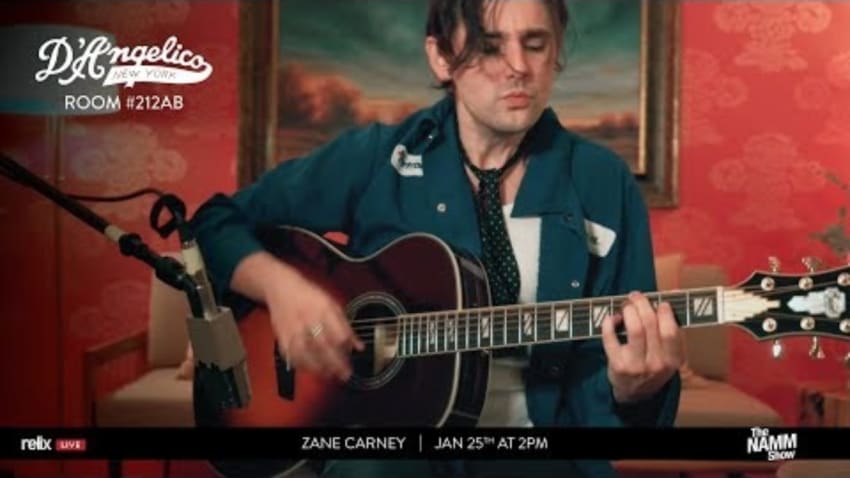 Zane Carney :: D’Angelico Guitar :: NAMM Show :: 1/25/19 | 2PM PT