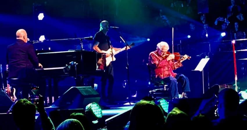 Billy Joel Itzhak Perlman Madison Square Garden Video