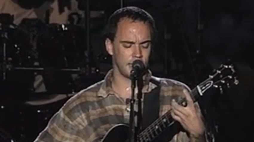 Dave Matthews Wears Hidden Camera For MTV At 1996 H.O.R.D.E. Stop