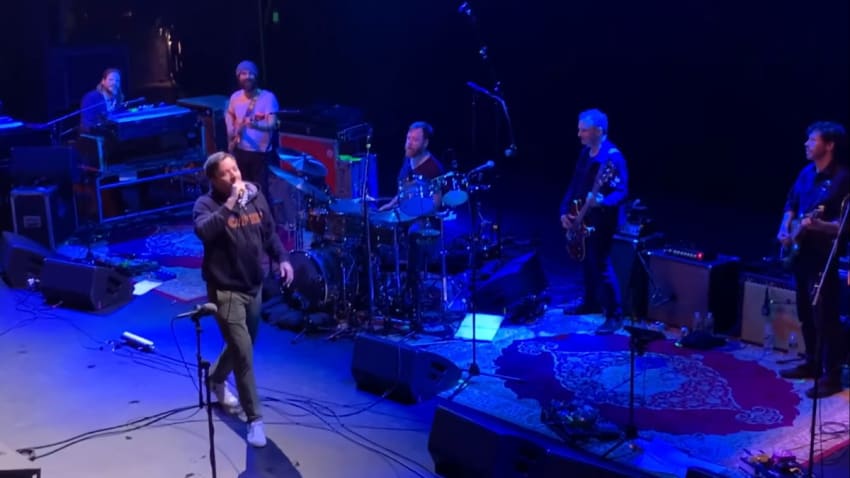 Jimmy Fallon & Chris Harford Guest With Joe Russo’s Almost Dead At Capitol Theatre