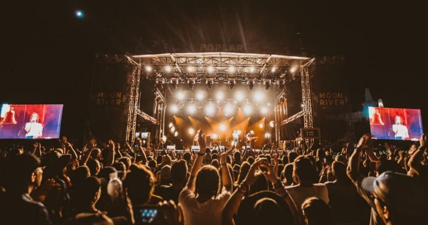 Moon River Festival Scene