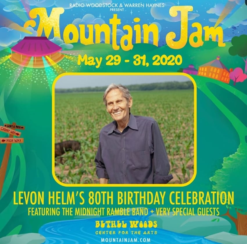 Mountain Jam Levon Helm 80th Birthday