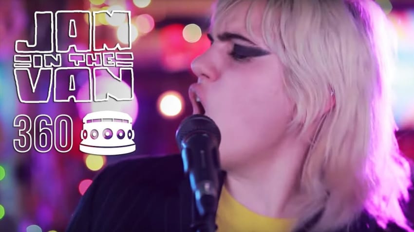 SUNFLOWER BEAN - 360 VR Session - "Come For Me" (Live at JITV HQ in LA, CA 2019) #JAMINTHEVAN