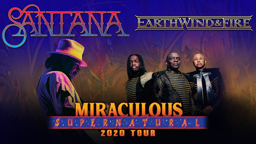 Santana And Earth Wind & Fire Announce Summer Tour 2020