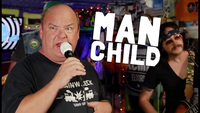 KYLE GASS BAND - "Manchild" (Live at JITV Headquarters in Los Angeles, CA) #JAMINTHEVAN