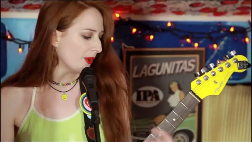THE LOVELY BAD THINGS - "I Just Want You to Go Away" (Live at Burgerama III) #JAMINTHEVAN