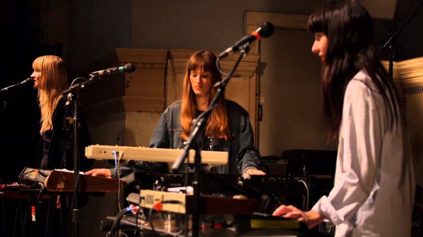 Au Revoir Simone - Gravitron (Live on KEXP)