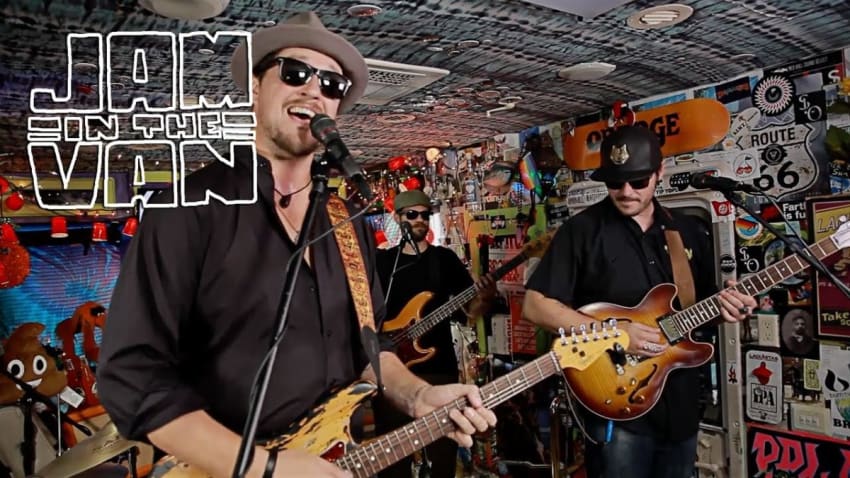 THE HIGHWAY POETS - "Good Times" (Live at JITV HQ in Los Angeles, CA 2017) #JAMINTHEVAN