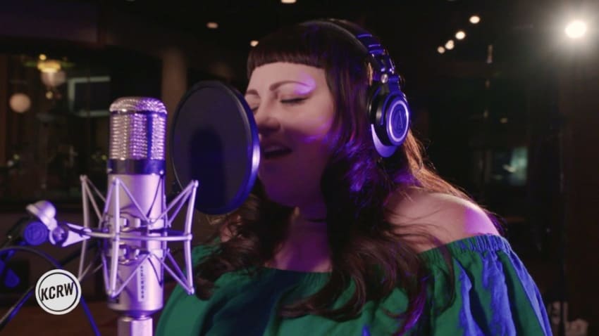 Beth Ditto performing "In And Out" Live on KCRW