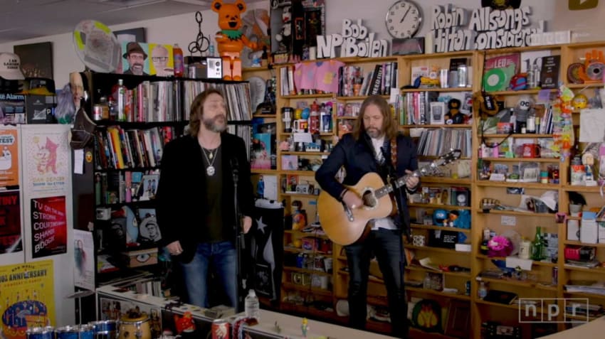 Black Crowes Tiny Desk Concert