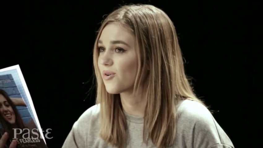 Sadie Robertson - Book Reading - Paste Studio NYC live at The Manhattan Center
