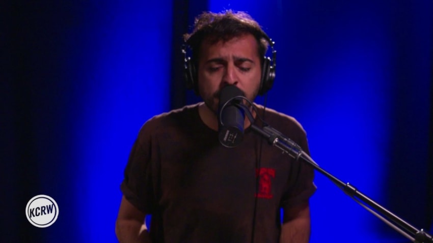 El Guincho performing "Bombay" Live on KCRW