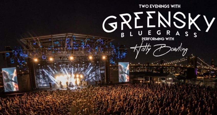 Greensky Bluegrass Pier 17 New York City Holly Bowling