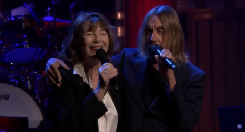 Iggy Pop Jane Birkin Serge Gainsbourg Fallon