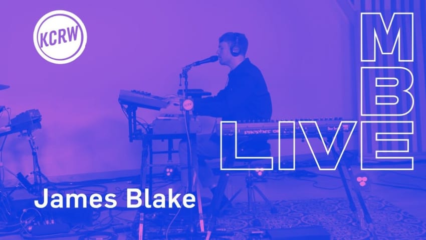 James Blake performing "I'll Come Too" live on KCRW
