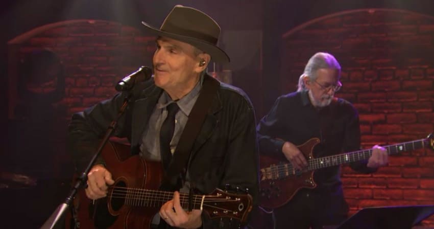 James Taylor Seth Meyers 2020