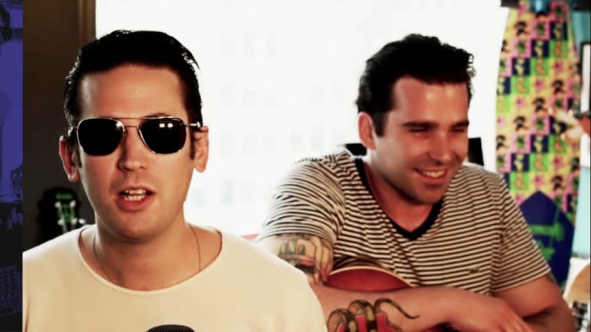 Jeremy and the Harlequins "Into the Night" and "No One Cares"