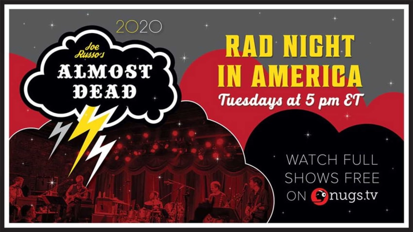 Joe Russos Almost Dead Rad Night In America Livestreams