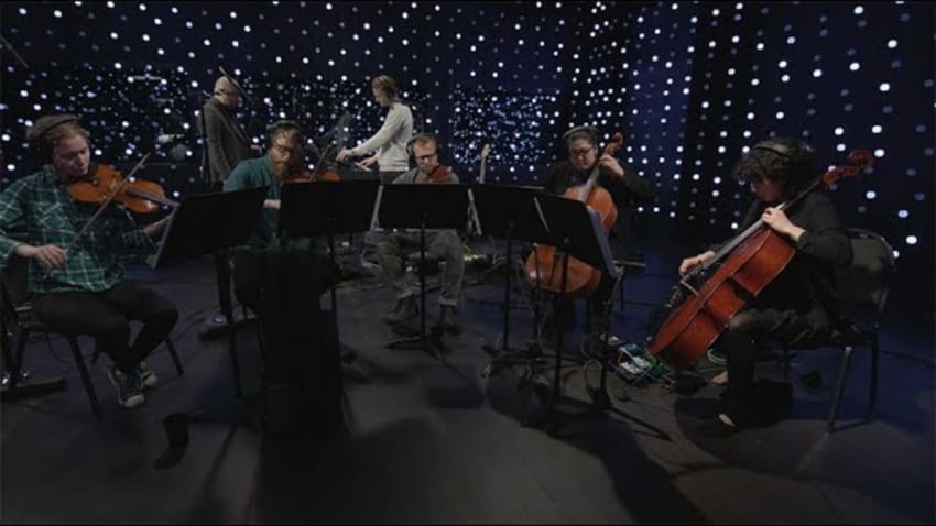 Jóhann Jóhannsson - A Sparrow Alighted Upon Our Shoulder (Live on KEXP)