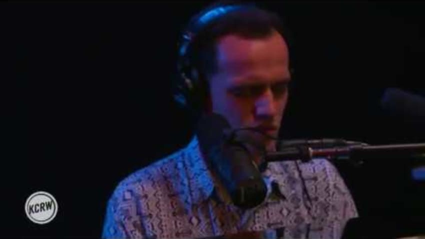 Jordan Rakei performing "Eye to Eye" Live in KCRW