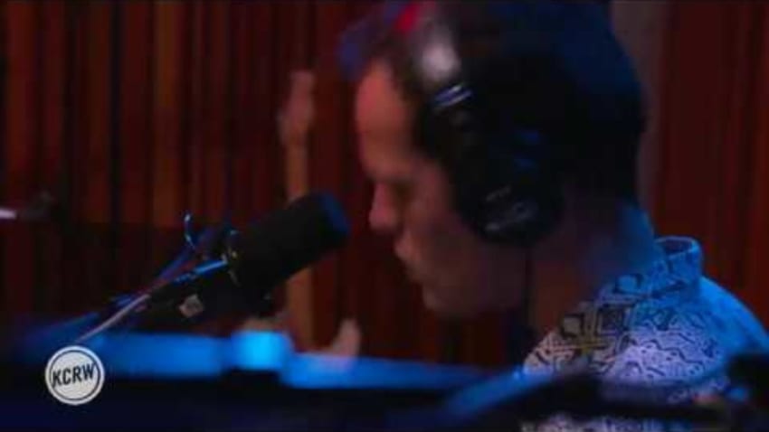 Jordan Rakei performing "Goodbyes" Live on KCRW