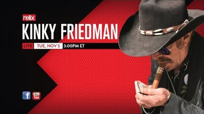 Kinky Friedman Live at Relix | Relix